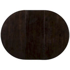 Round Extendable Wood Kitchen Dining Table with 16 Leaf