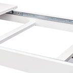 Rectangular Extendable Dining Table Functional Kitchen Table for 4-12 People
