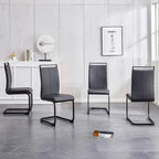 Table and chair set. 1 table and 4 chairs. Rectangular dining table