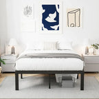 14 Inch Heavy Duty Bed Frame, No Box Spring Needed, Noise Free