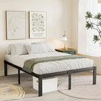 14 Inch Heavy Duty Bed Frame, No Box Spring Needed, Noise Free