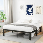14 Inch Heavy Duty Bed Frame, No Box Spring Needed, Noise Free