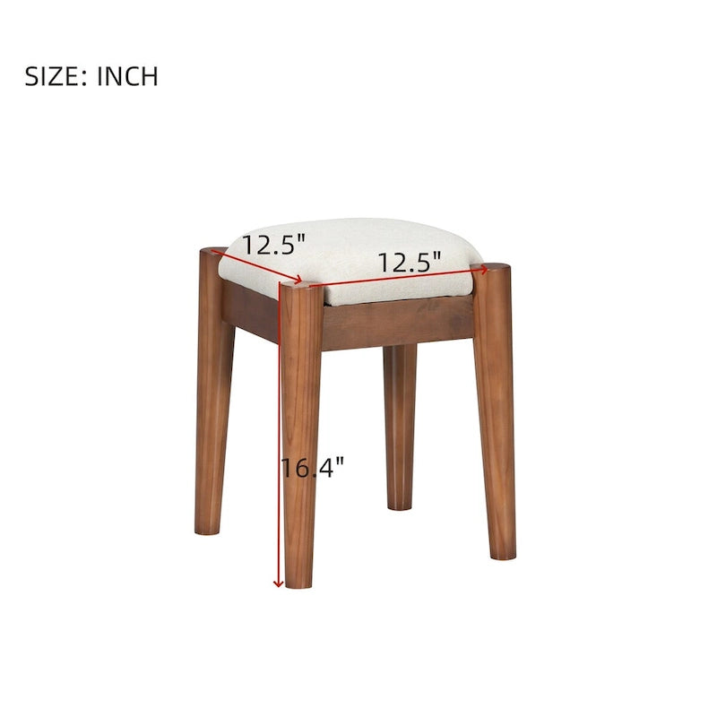 39Makeup Vanity Set with Charging Plug&USB Port and Stool,Dressing Table with 3 Storage Drawers,1 Rectangular Rattan Drawer