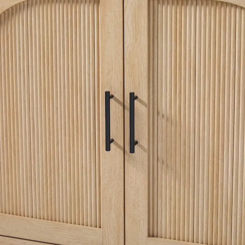 Middlebrook Modern 70-inch Reeded Sideboard with Arched Doors