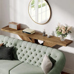 70.9 Extra Long Farmhouse Console Sofa Table for Entryway Hallway