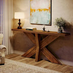 70.9 Extra Long Farmhouse Console Sofa Table for Entryway Hallway