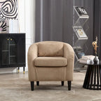 Modern style decorated chair Living room Bucket chair with cushion and pillow single sofa chair