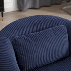 Modern style decorated chair Living room Bucket chair with cushion and pillow single sofa chair