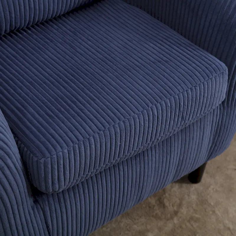 Modern style decorated chair Living room Bucket chair with cushion and pillow single sofa chair
