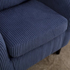 Modern style decorated chair Living room Bucket chair with cushion and pillow single sofa chair