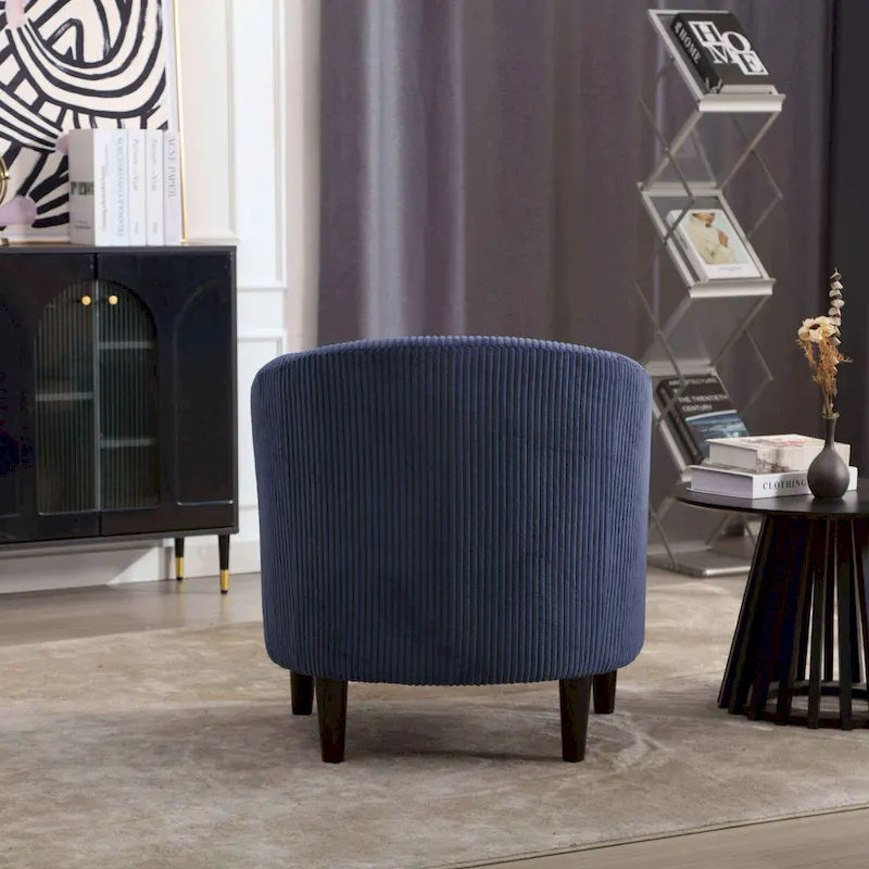 Modern style decorated chair Living room Bucket chair with cushion and pillow single sofa chair