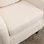 Modern style decorated chair Living room Bucket chair with cushion and pillow single sofa chair