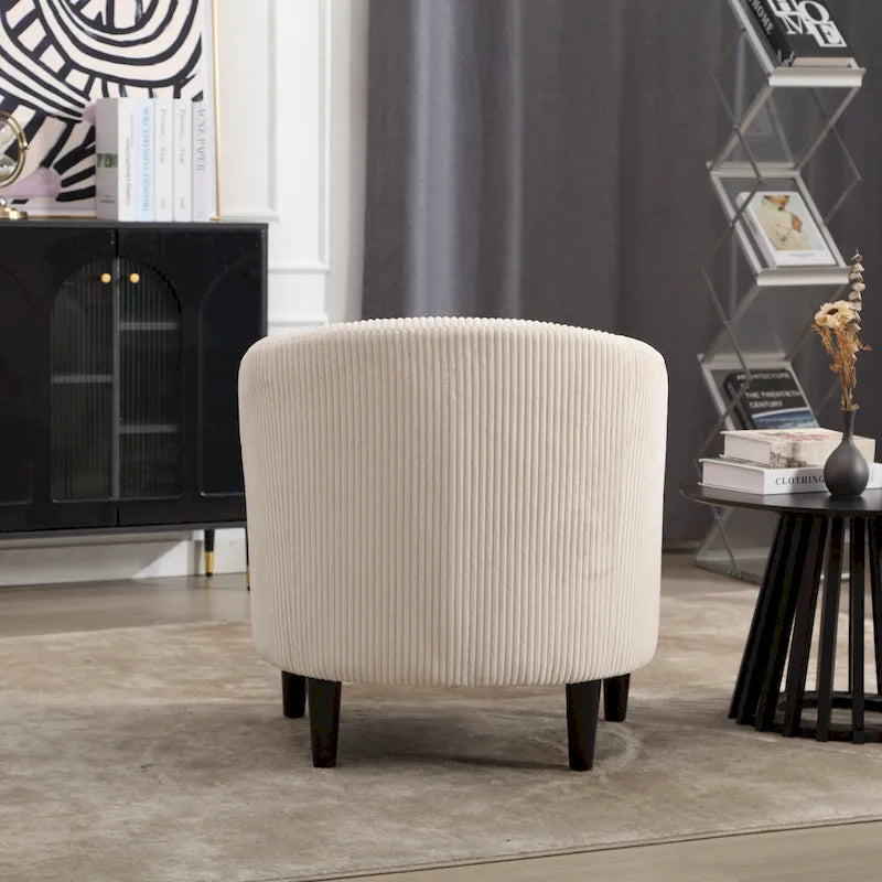 Modern style decorated chair Living room Bucket chair with cushion and pillow single sofa chair