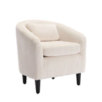 Modern style decorated chair Living room Bucket chair with cushion and pillow single sofa chair