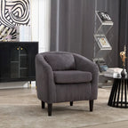 Modern style decorated chair Living room Bucket chair with cushion and pillow single sofa chair