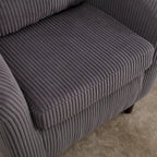 Modern style decorated chair Living room Bucket chair with cushion and pillow single sofa chair