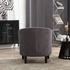 Modern style decorated chair Living room Bucket chair with cushion and pillow single sofa chair