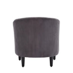 Modern style decorated chair Living room Bucket chair with cushion and pillow single sofa chair