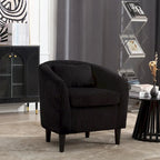Modern style decorated chair Living room Bucket chair with cushion and pillow single sofa chair