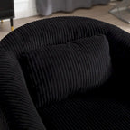 Modern style decorated chair Living room Bucket chair with cushion and pillow single sofa chair