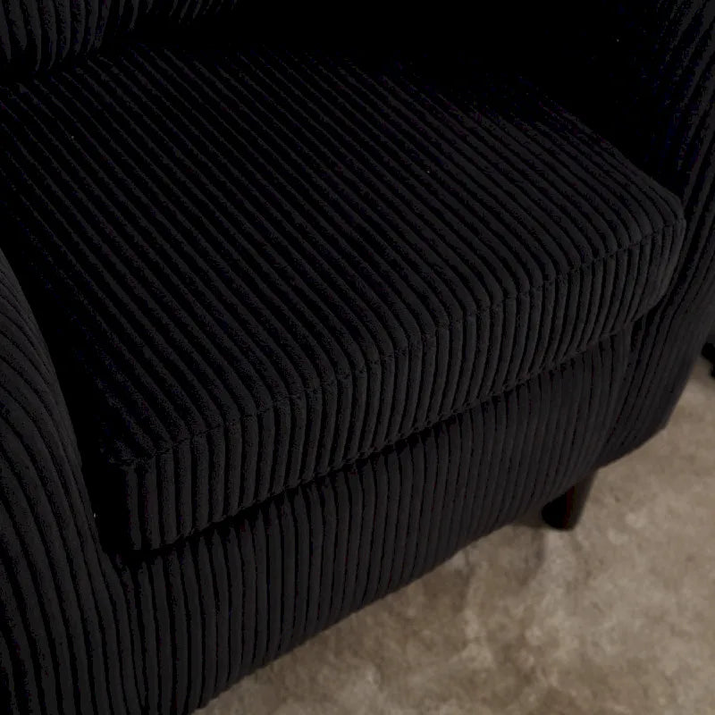 Modern style decorated chair Living room Bucket chair with cushion and pillow single sofa chair