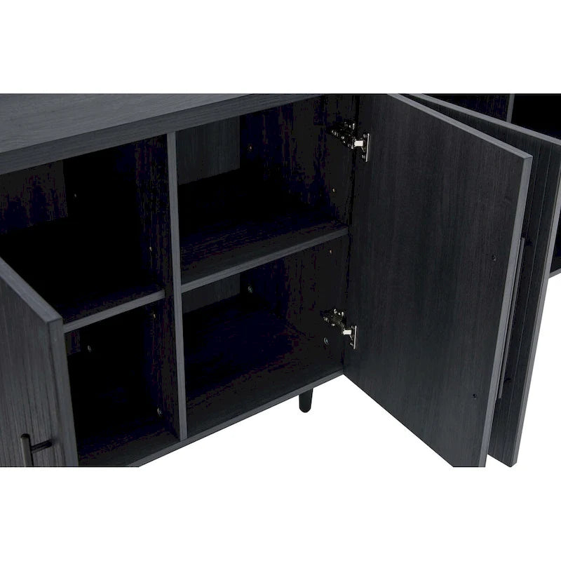 Manhattan Comfort Mid Century Modern Jodie 64.6 Inch Sideboard