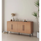 Manhattan Comfort Mid Century Modern Jodie 64.6 Inch Sideboard