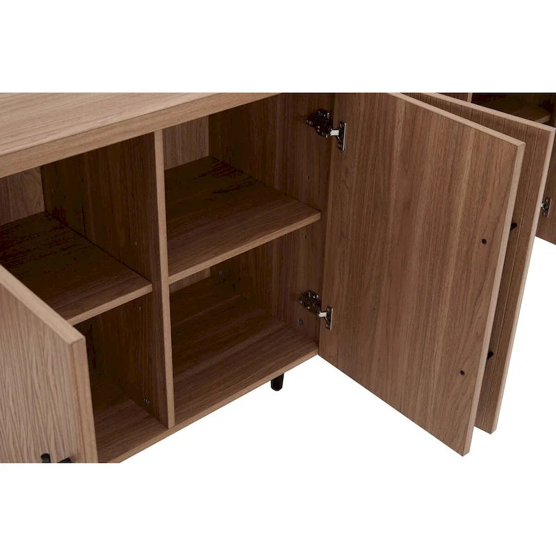 Manhattan Comfort Mid Century Modern Jodie 64.6 Inch Sideboard