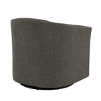 Nailhead Trim Upholstered Swivel Accent Chairs Set of 2