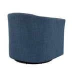Nailhead Trim Upholstered Swivel Accent Chairs Set of 2