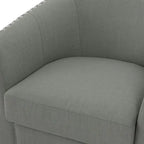 Nailhead Trim Upholstered Swivel Accent Chairs Set of 2