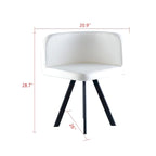 Modern 7 Pieces Dining Table Set, Rectangle Dining Table with 6 Chairs for Dining Room, Kitchen