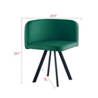 Modern 7 Pieces Dining Table Set, Rectangle Dining Table with 6 Chairs for Dining Room, Kitchen