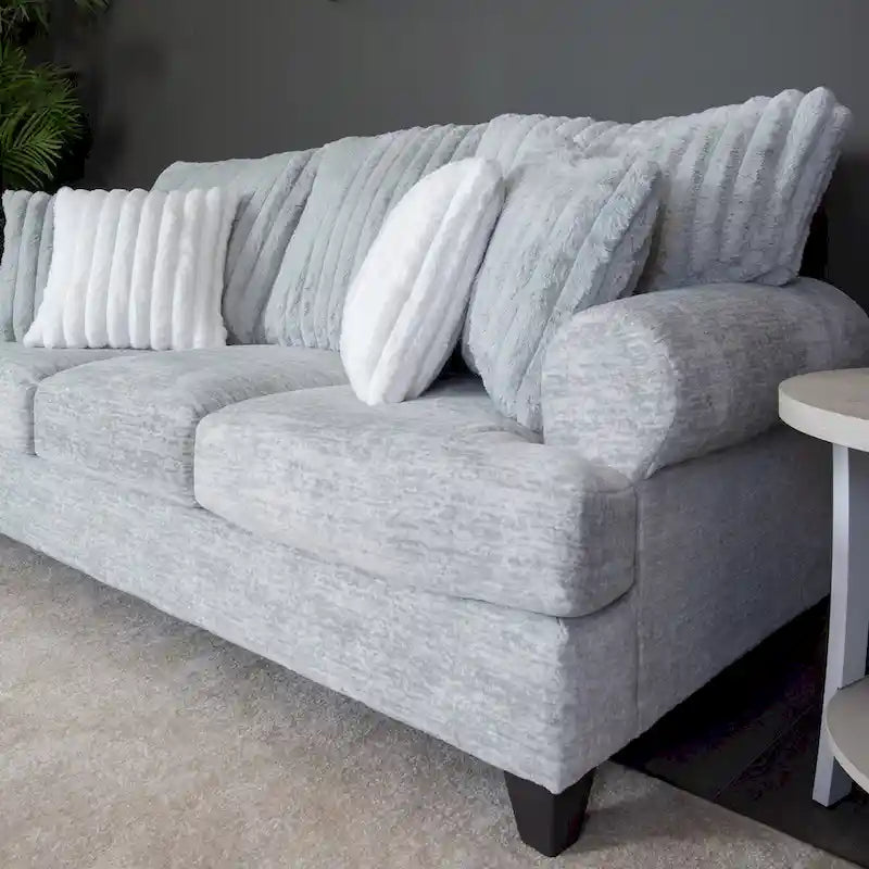 Roundhill Oasis 2-Piece Living Room Set, Sofa and Loveseat
