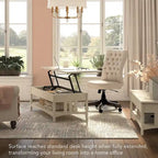 Salinas Lift Top Coffee Table Desk with Storage by Bush Furniture