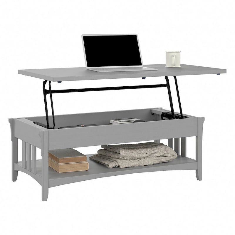 Salinas Lift Top Coffee Table Desk with Storage by Bush Furniture