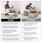 Salinas Lift Top Coffee Table Desk with Storage by Bush Furniture