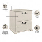 Homestead Farmhouse Lateral File Cabinet by Bush Furniture