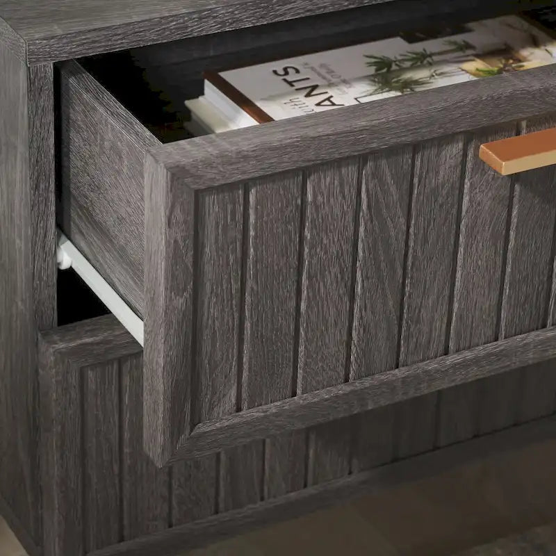SAFAVIEH Home Axelle 2 Drawer Nightstand