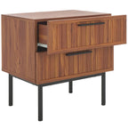 SAFAVIEH Home Axelle 2 Drawer Nightstand