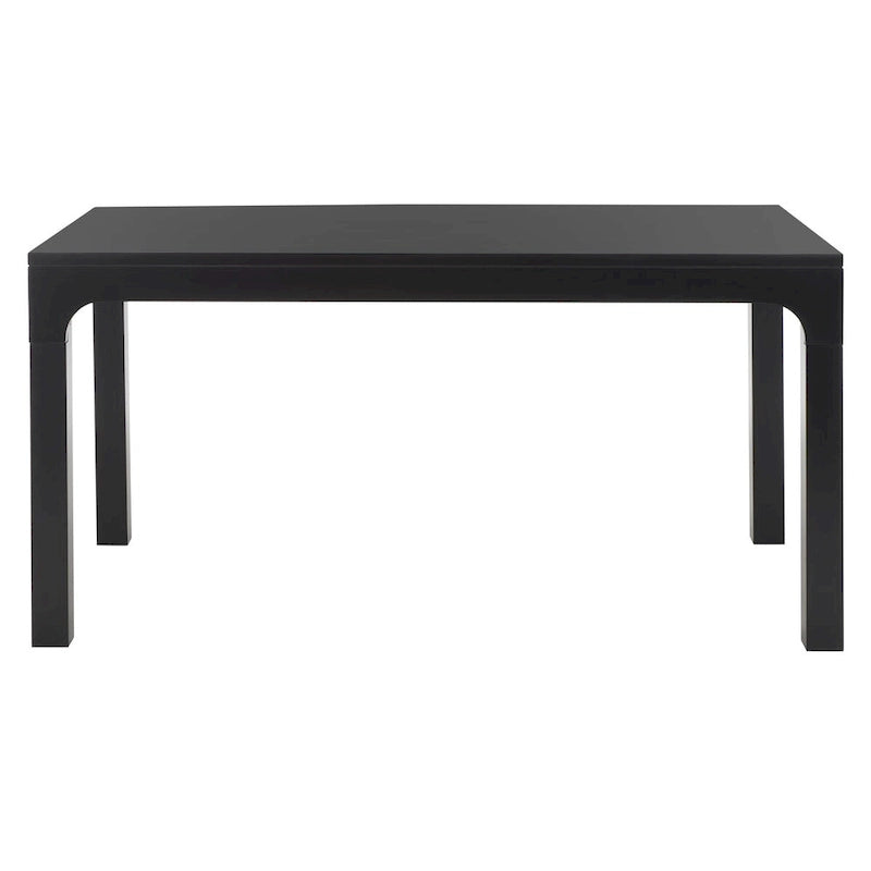 Rectangle Dining Table for 8 - Black/White/Natural - 60L x 34W x 30H