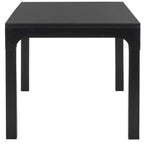 Rectangle Dining Table for 8 - Black/White/Natural - 60L x 34W x 30H