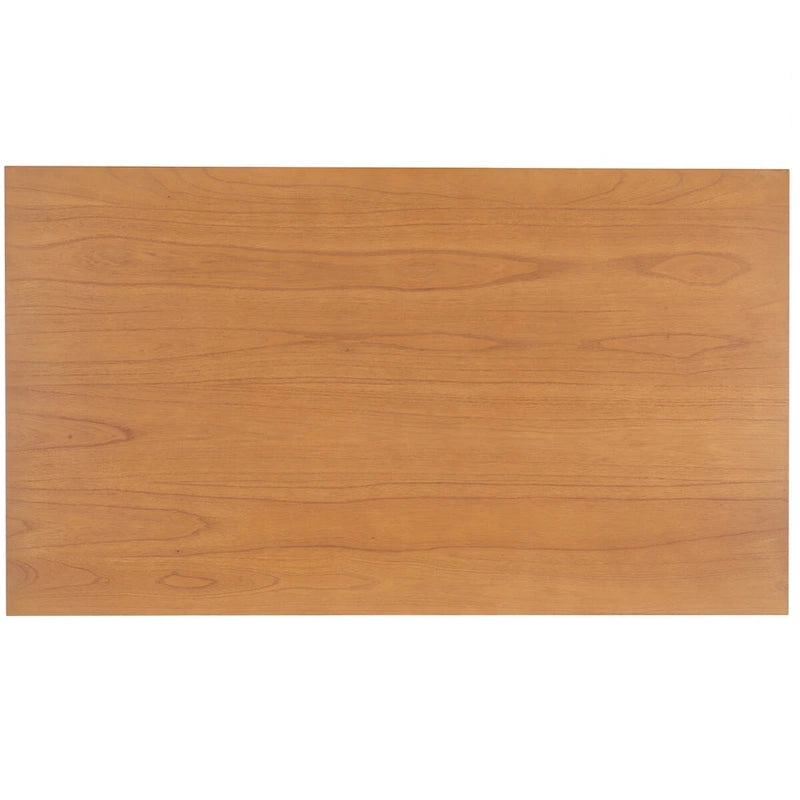 Rectangle Dining Table for 8 - Black/White/Natural - 60L x 34W x 30H