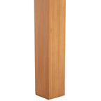 Rectangle Dining Table for 8 - Black/White/Natural - 60L x 34W x 30H