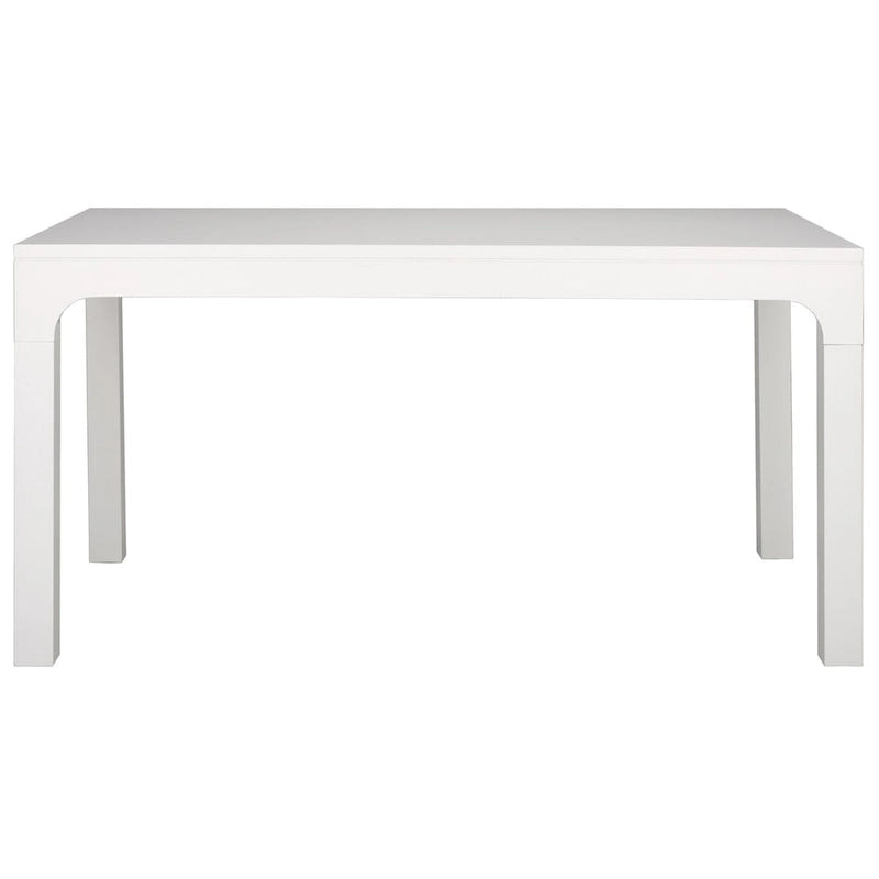 Rectangle Dining Table for 8 - Black/White/Natural - 60L x 34W x 30H