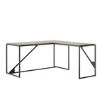 Bush Furniture Refinery 62W L Shaped Industrial Office Desk