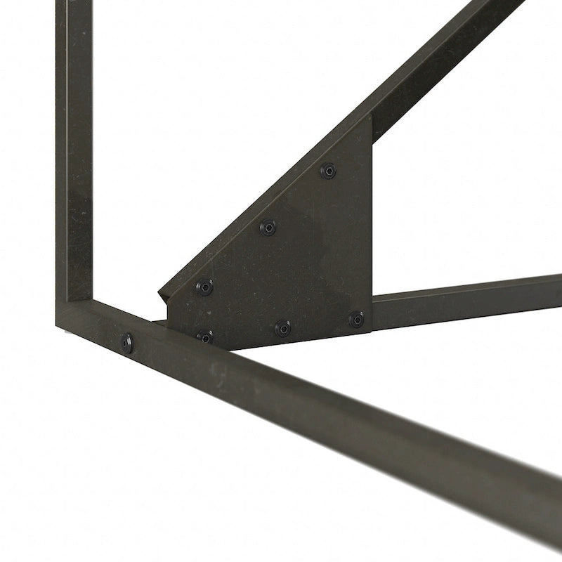 Bush Furniture Refinery 62W L Shaped Industrial Office Desk