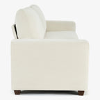 CO-Z 86.6 Upholstered Sofa Couch for Living Room 3-Seater Sofa