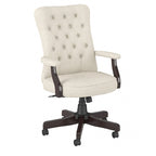 Salinas High Back Tufted Office Chair with Arms by Bush Furniture